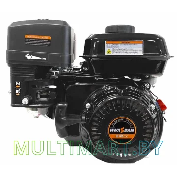 Бензиновый двигатель Hwasdan H210 (S shaft) картинка 3